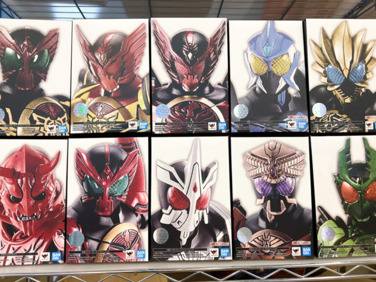 愛知県北名古屋市より、仮面ライダーのフィギュアを買取させて頂きました！