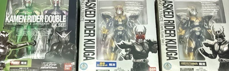 貴重な仮面ライダーフィギュアをプレミア査定で高価買取！