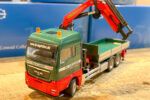 Conrad 1/50 KAHL&JANSEN MAN TGX 3achs mit Ladebrücke Lang 建機模型